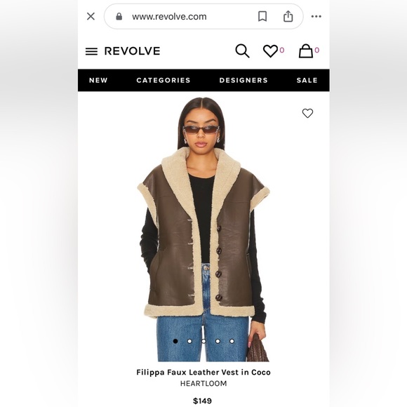 Revolve / Heartloom Puffer Vest / took off tags and never wore. - Picture 3 of 9